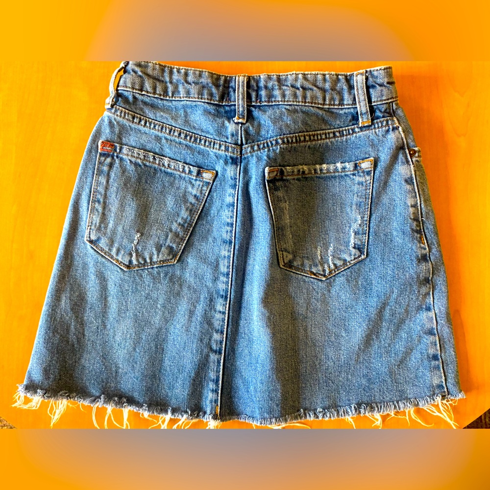 Denim Blue Skirt